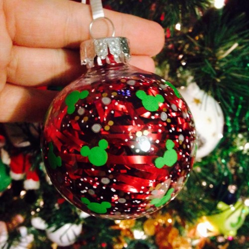 Make your own Disney inspired ornaments.