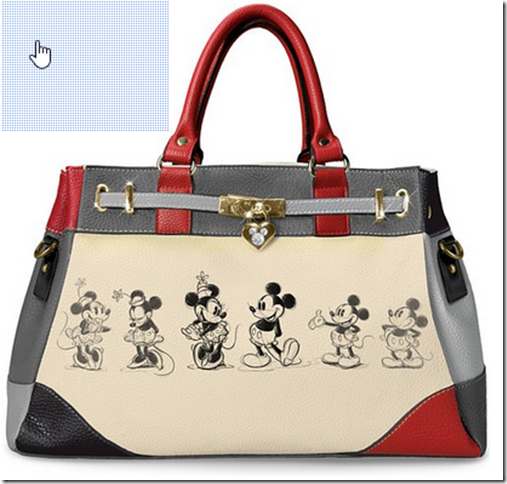 2015-01-01 12_42_14-Handbag_ Disney Mickey And Minnie Love Story Handbag by The Bradford Exchange_ H