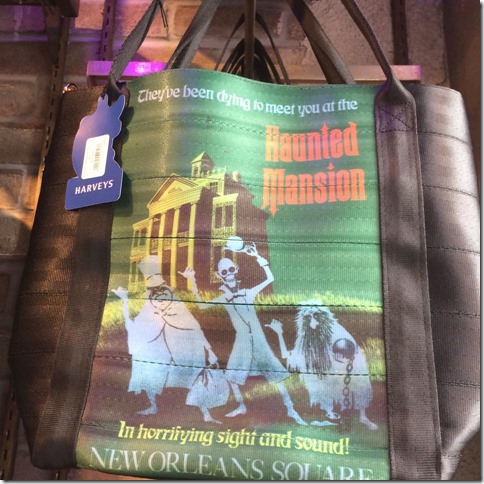 harveys for disneyland haunted mansion bag