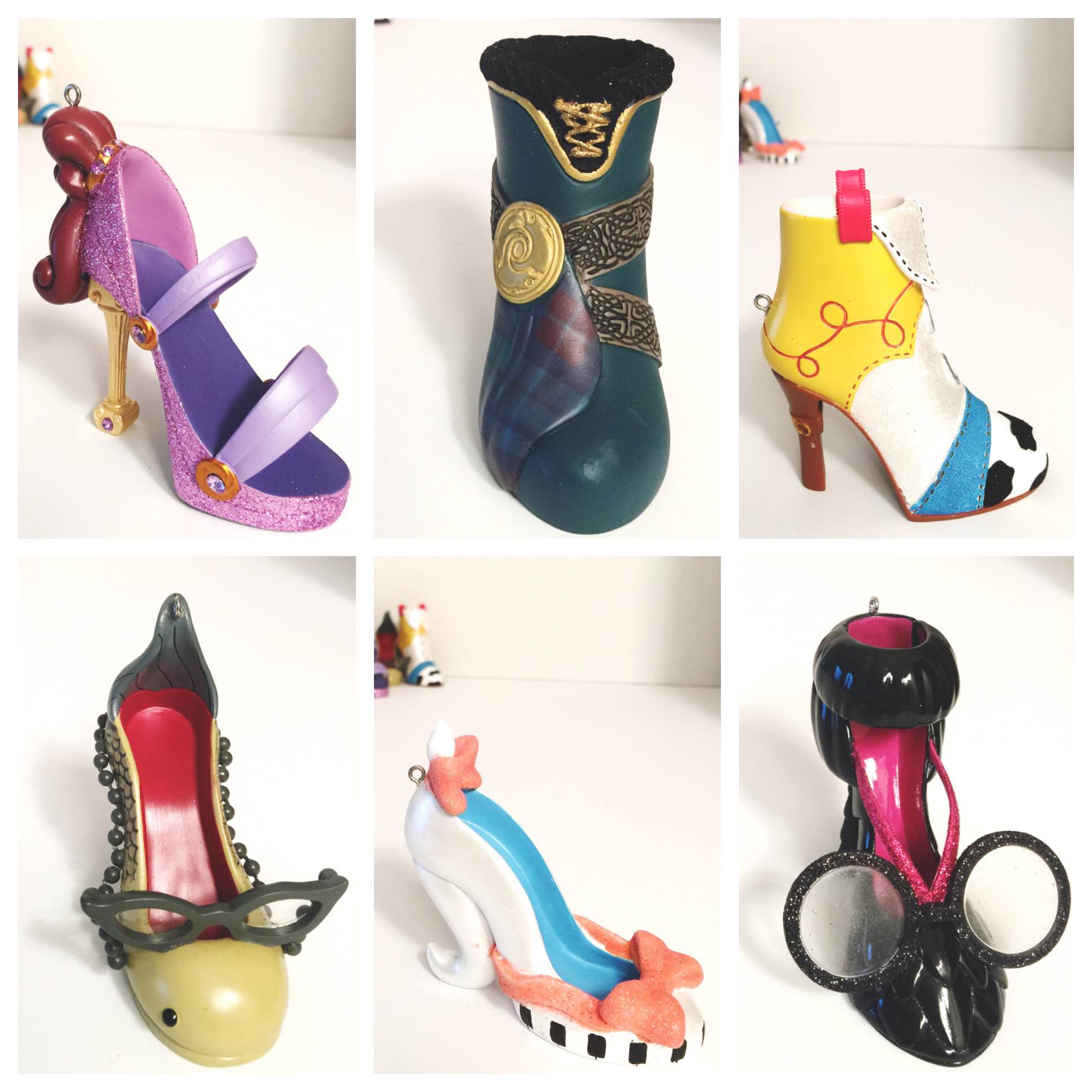 7 New Disney Runway Shoe Ornaments Have Arrived!