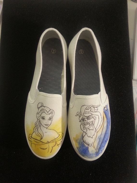 Ever Thought of His and Hers Disney Wedding Shoes??