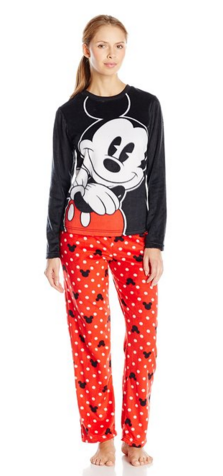 2016-01-11 10_05_32-Disney Women's Ladies Minky Pajama Set Mickey at Amazon Women’s Clothing store_