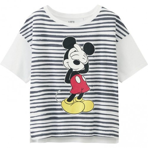 Uniqlo Mickey Mouse Short Sleave Graphic T-Shirt