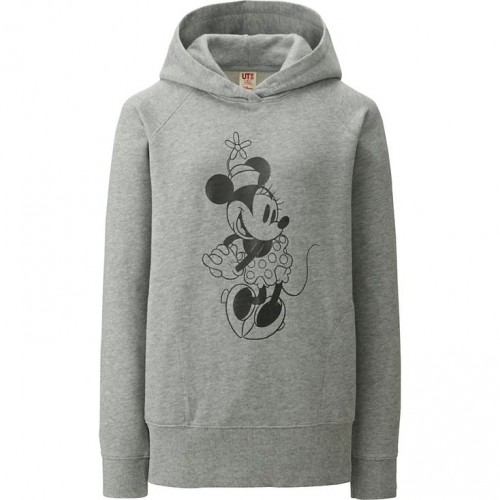 Uniqlo Minnie Mouse Long Sleeve Graphic Pullover