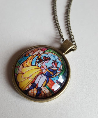 beauty and the beast necklace