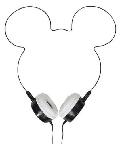 Mickey Mouse headphones black