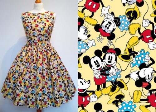 Mickey and Minnie Mouse dress