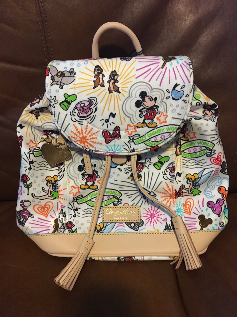 Hard to Find Sketch Dooney and Bourke Backpacks Available