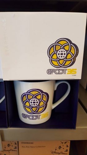 Epcot 35th Anniversary Starbucks Mug