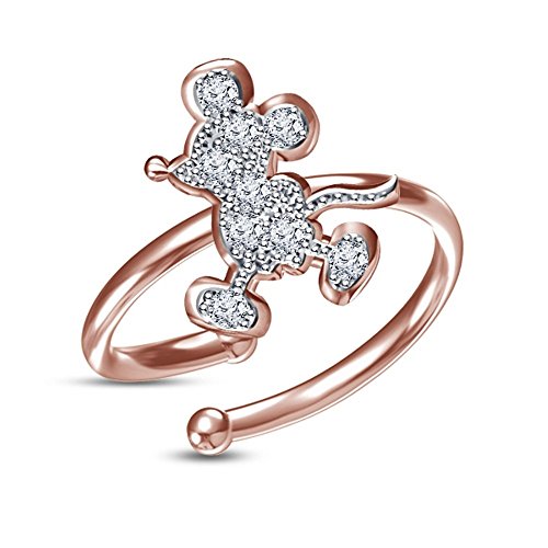 Disney Discovery- Adjustable Mickey mid-ring - Jewelry - The Disney ...
